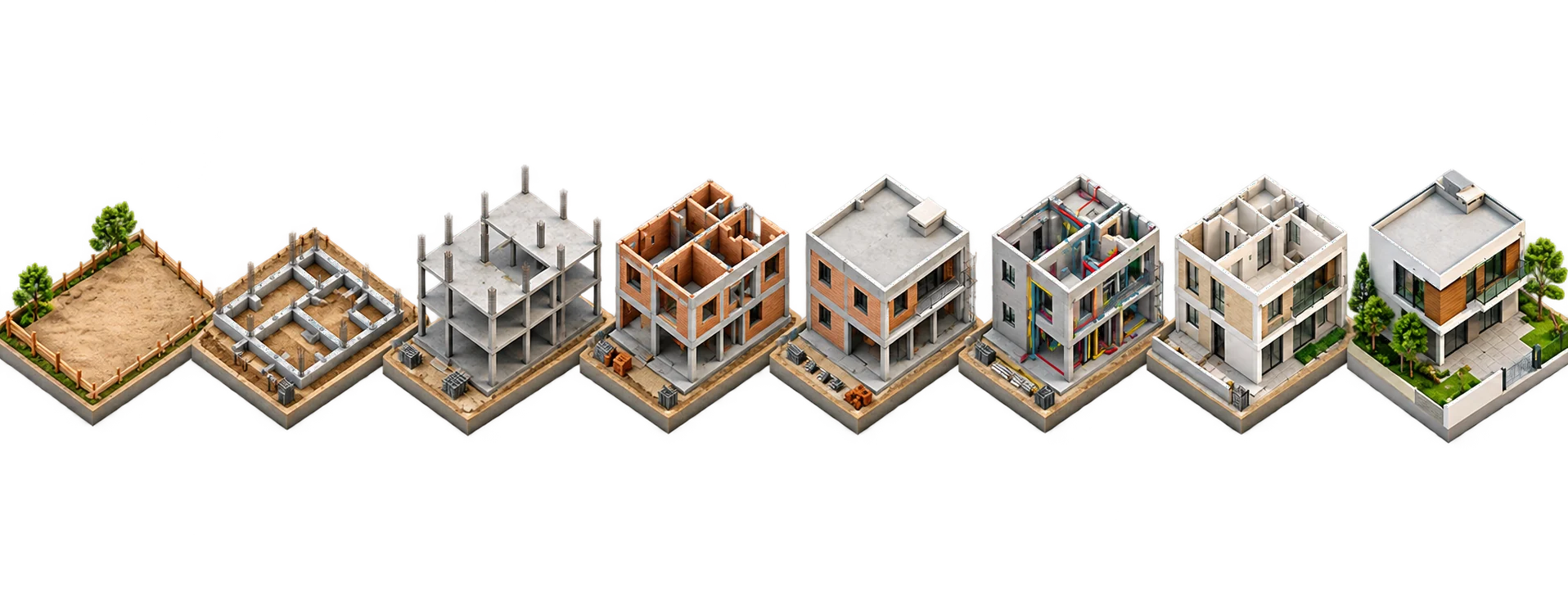 Da fundação à casa pronta: as etapas da obra